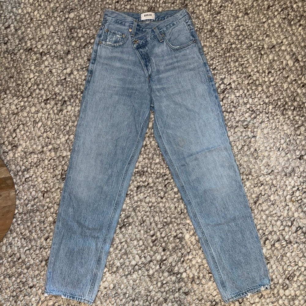 Agolde Criss Cross Jeans
